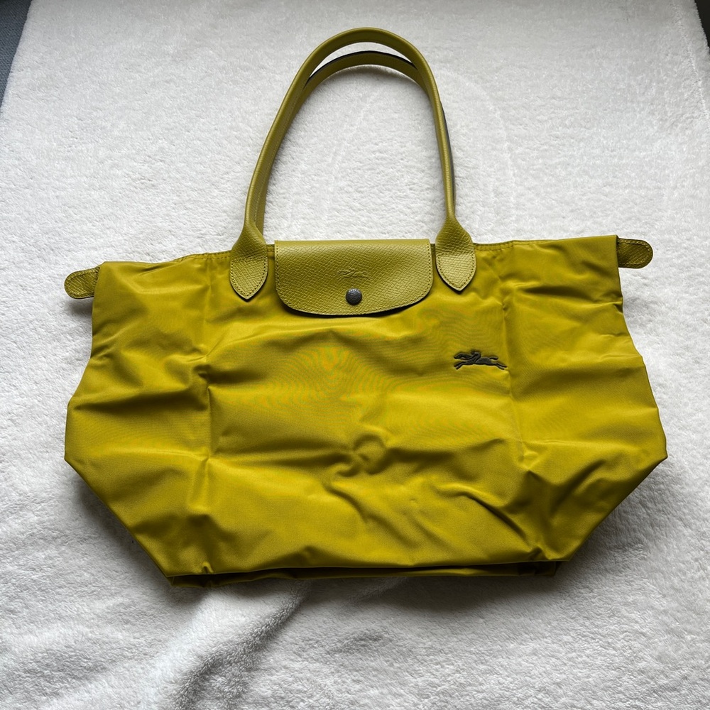 Longchamp Yellow Tote Bag